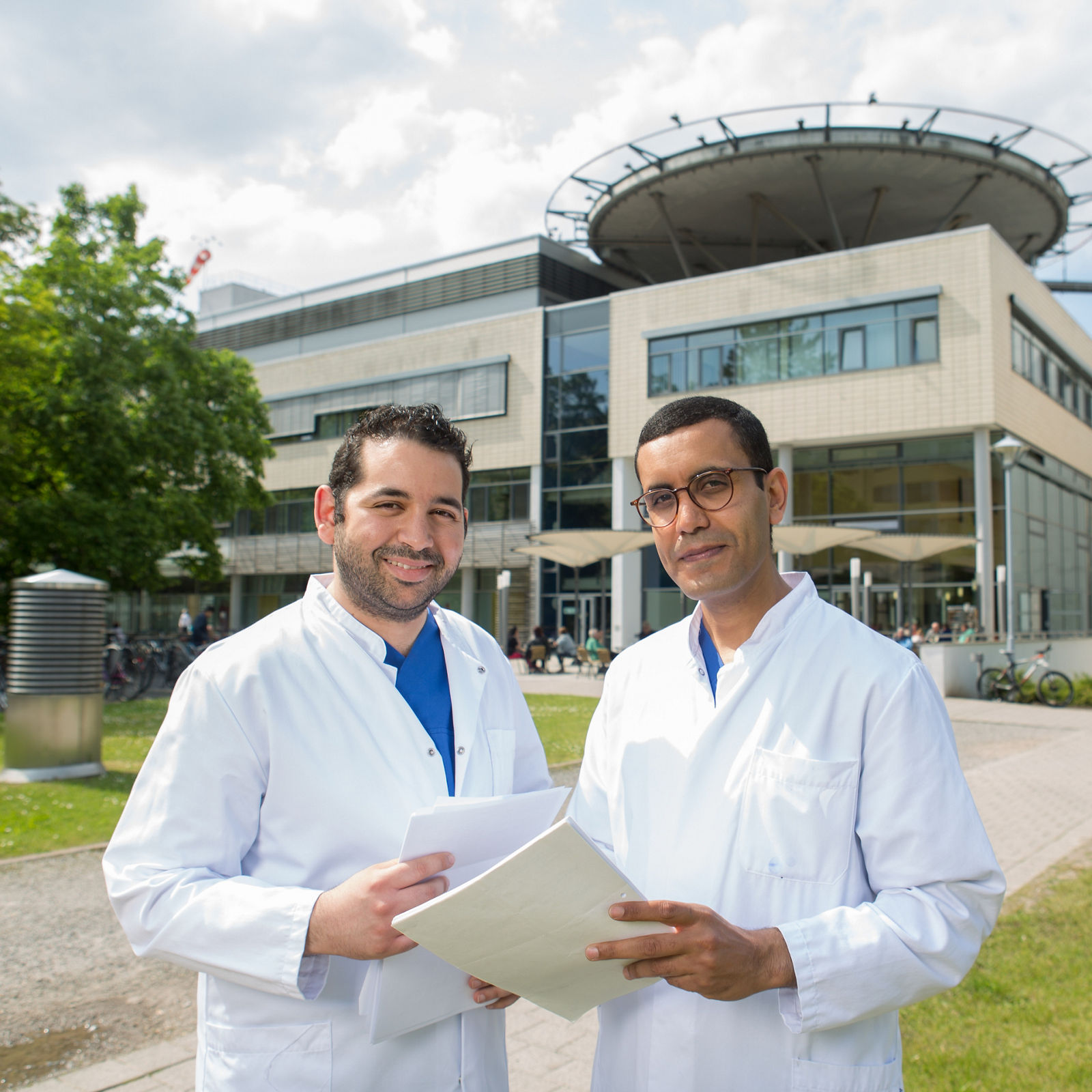 Erfurt , 220517 , Helios Klinikum Erfurt , Bildungszentrum , Ärzte aus Tunesien 
Foto: Bild13/Helios Kliniken