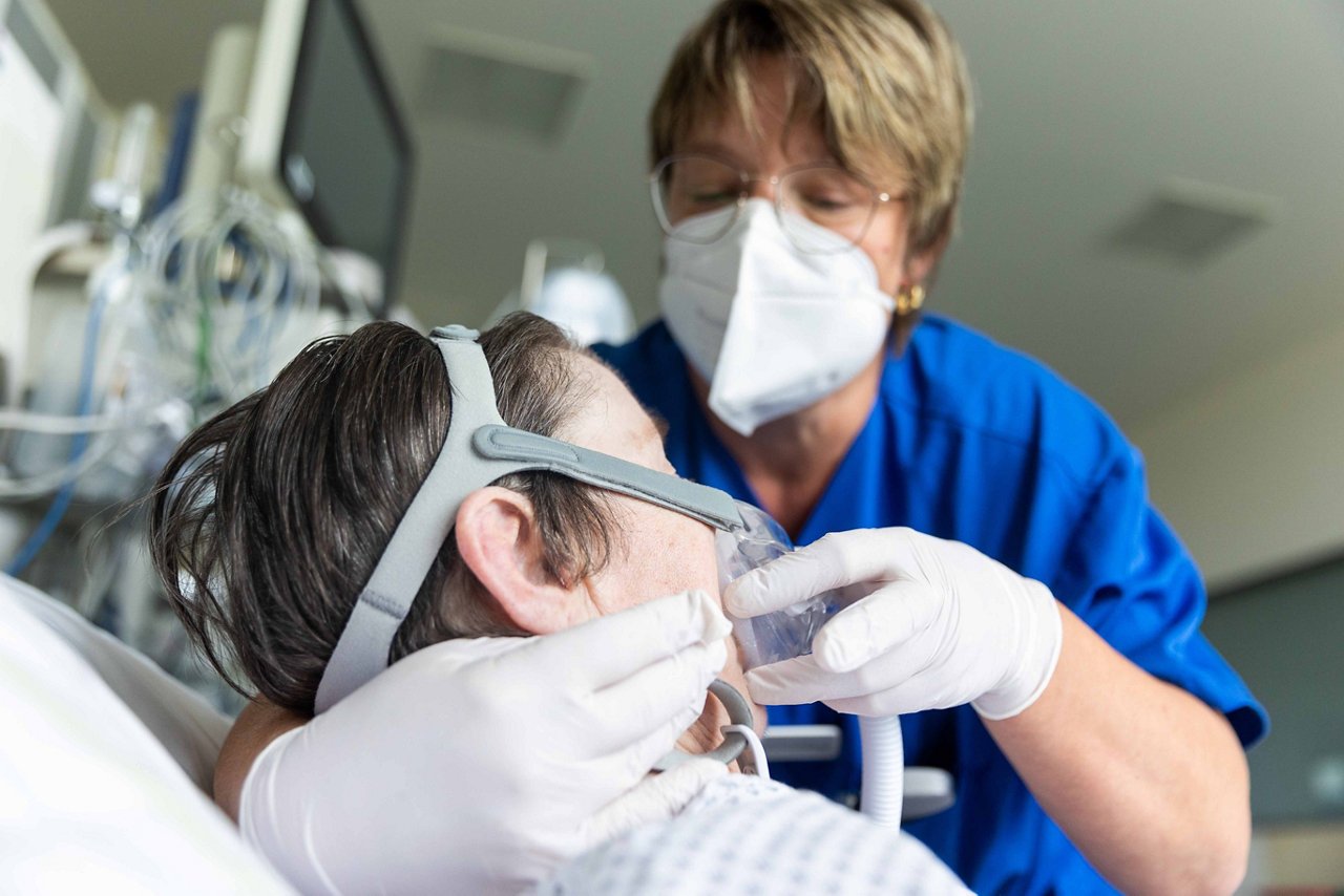 Erfurt , 230522 , Helios Klinikum Erfurt , Reportage Intensivstation 
Foto: Bild13/Helios Kliniken