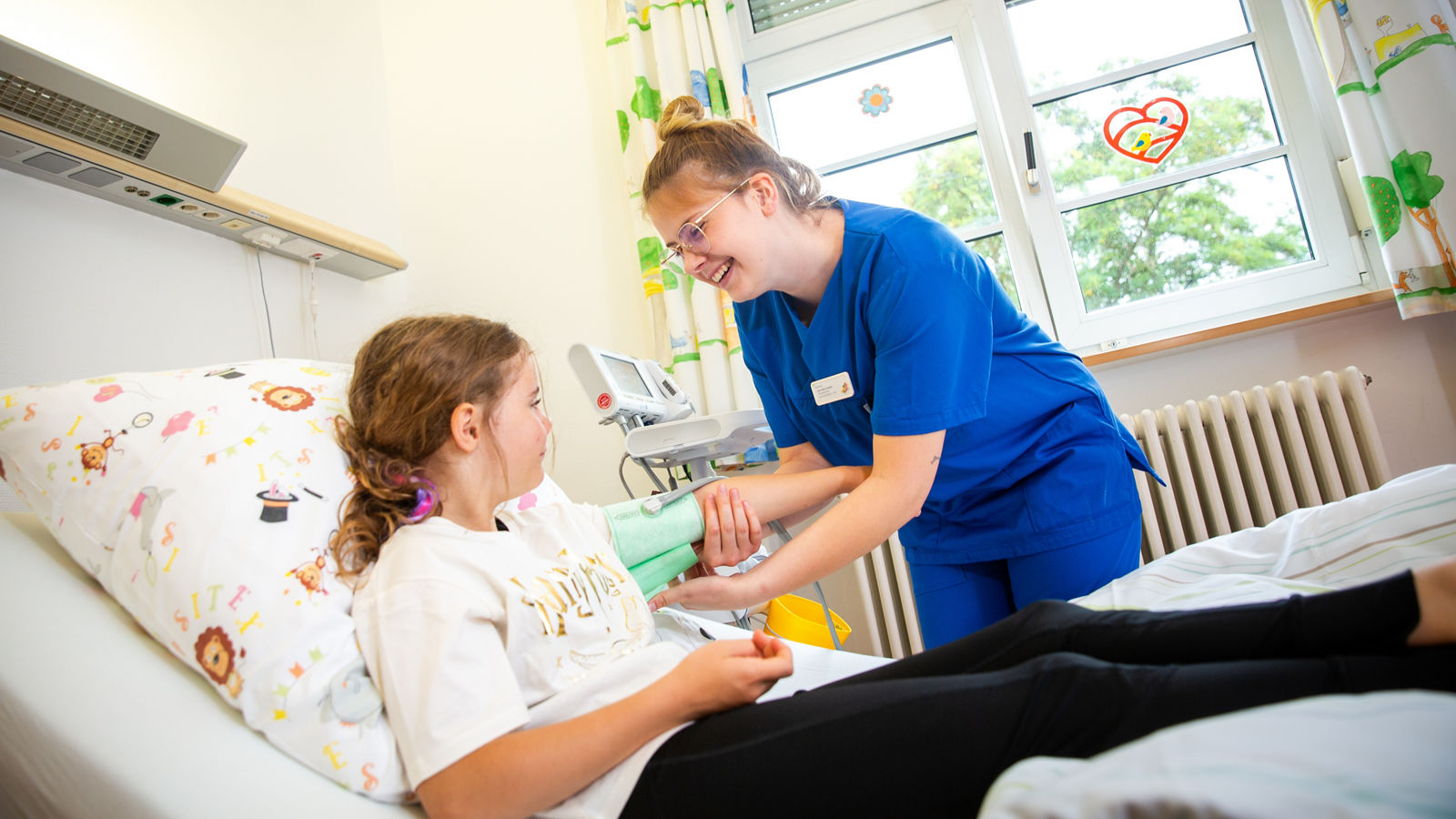 Erfurt , 210723 , Helios Klinikum Erfurt , Mitarbeiterkampagne Kinderstation 
Foto: Bild13/Helios Kliniken