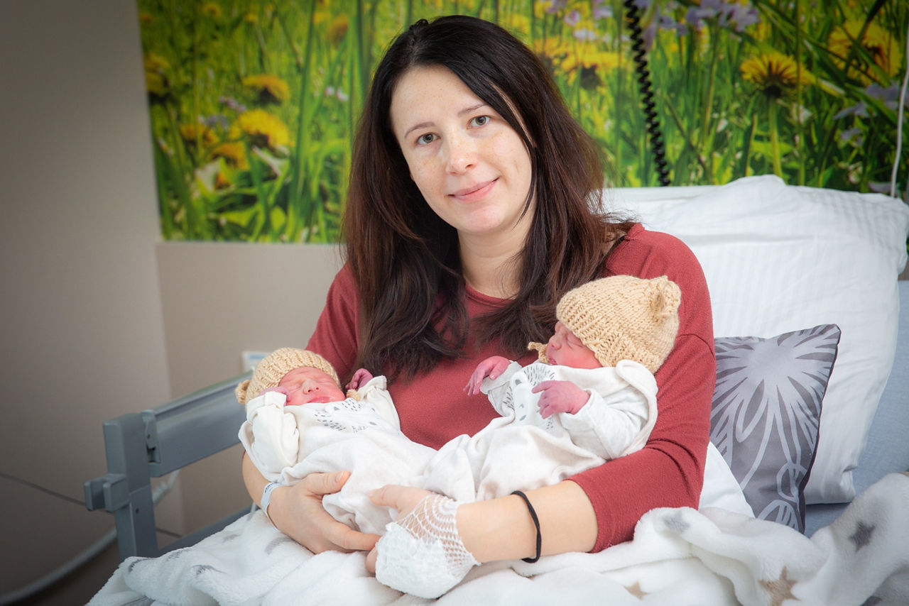 Doppeltes Glück zum Neujahrstag! Jano und Arian sind die ersten Zwillinge des Jahres 2024 im Helios Klinikum Erfurt