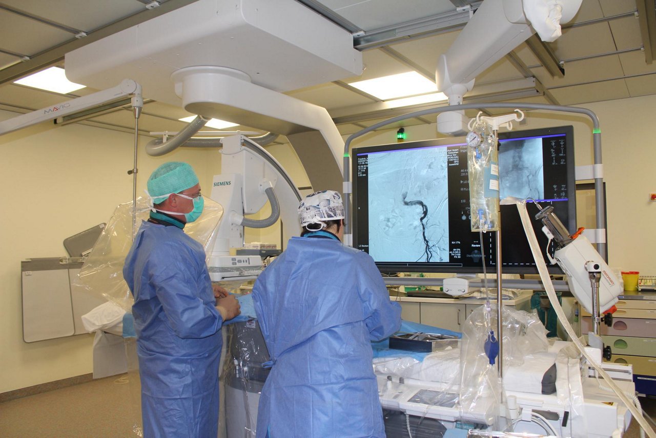 Untersuchung Radiologie