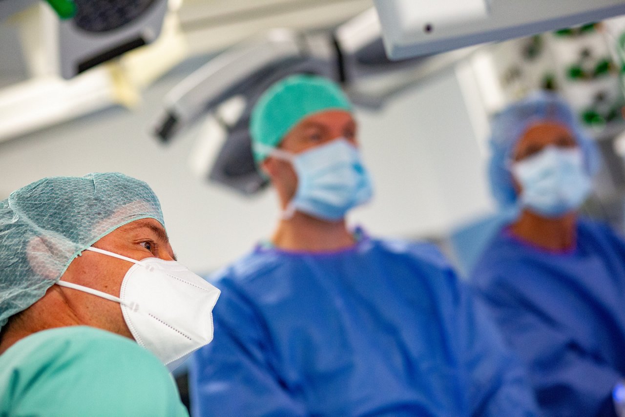 Erfurt , 190721 , Helios Klinikum Erfurt , DaVinci Operationsroboter , Urologie , Prof. Steiner
Foto: Bild13/Helios Kliniken