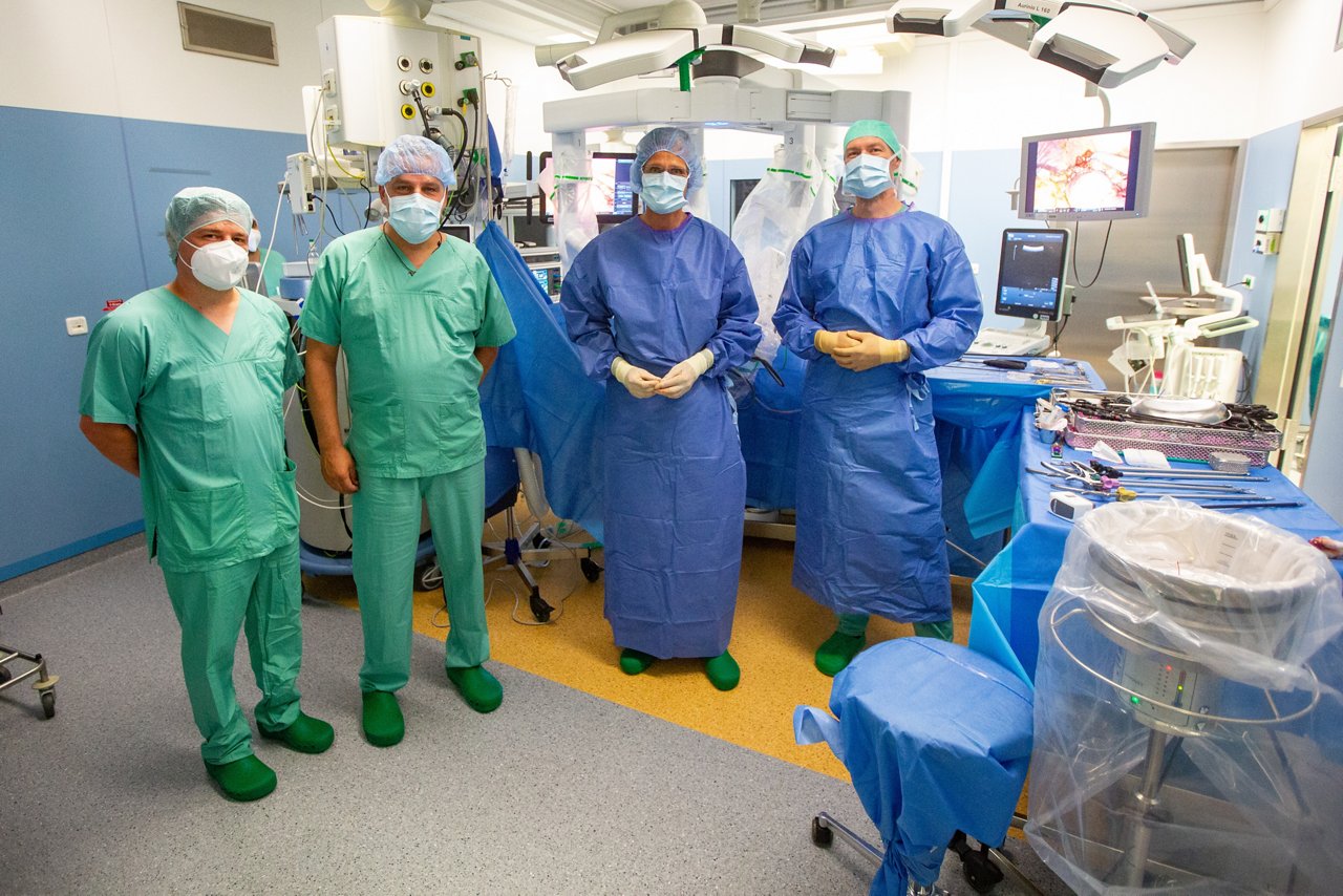 Erfurt , 190721 , Helios Klinikum Erfurt , DaVinci Operationsroboter , Urologie , Prof. Steiner
Foto: Bild13/Helios Kliniken