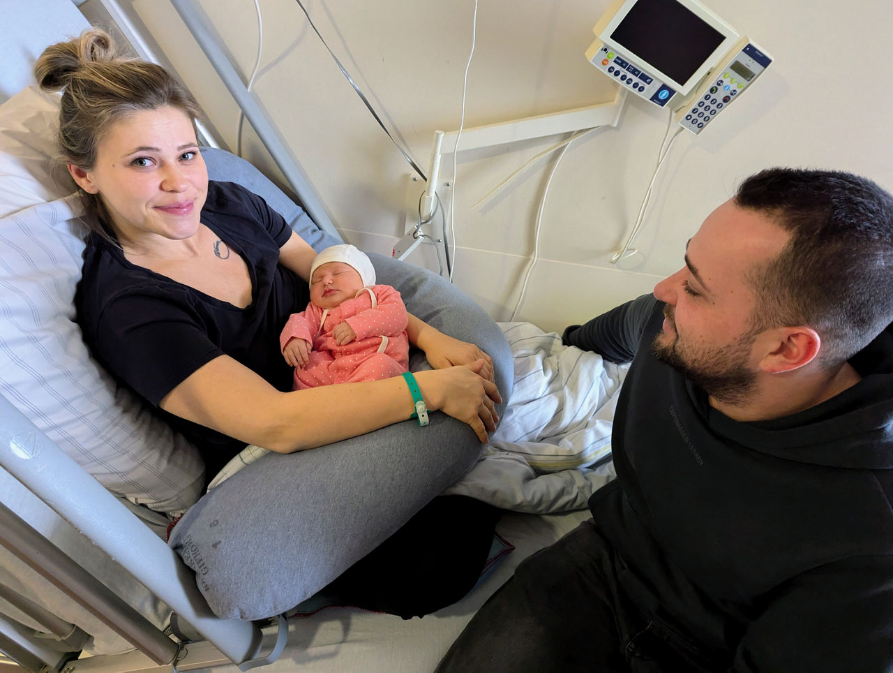 Mila ist das 1.000 Baby in diesem Jahr