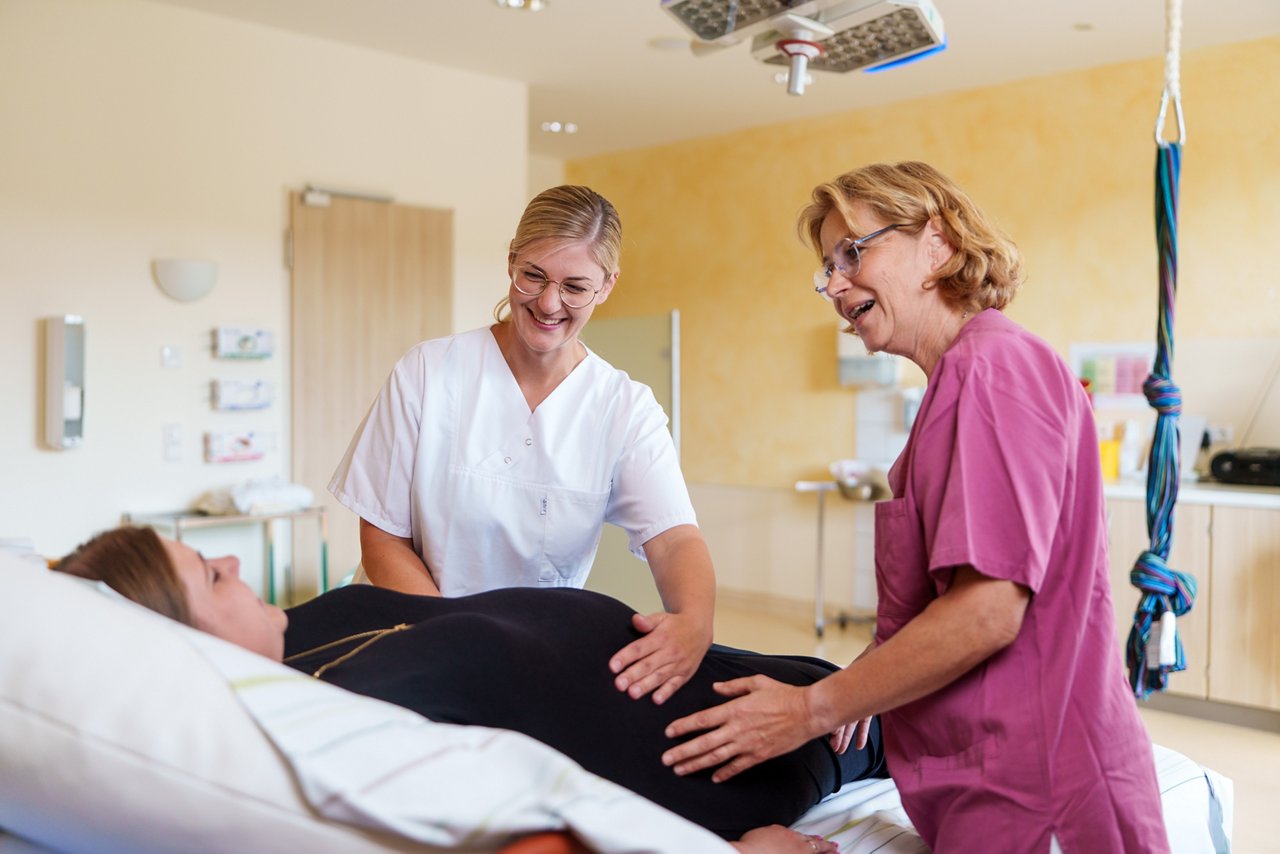 Untersuchung während der Schwangerschaft in der Helios Klinik Helmstedt