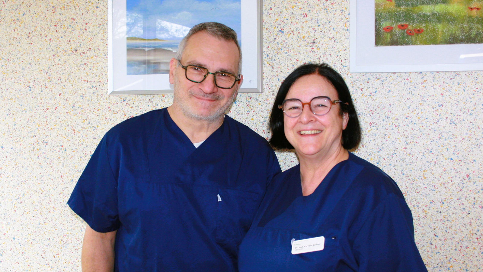 Uwe Mutter mit Dr. Cornelia Leißner