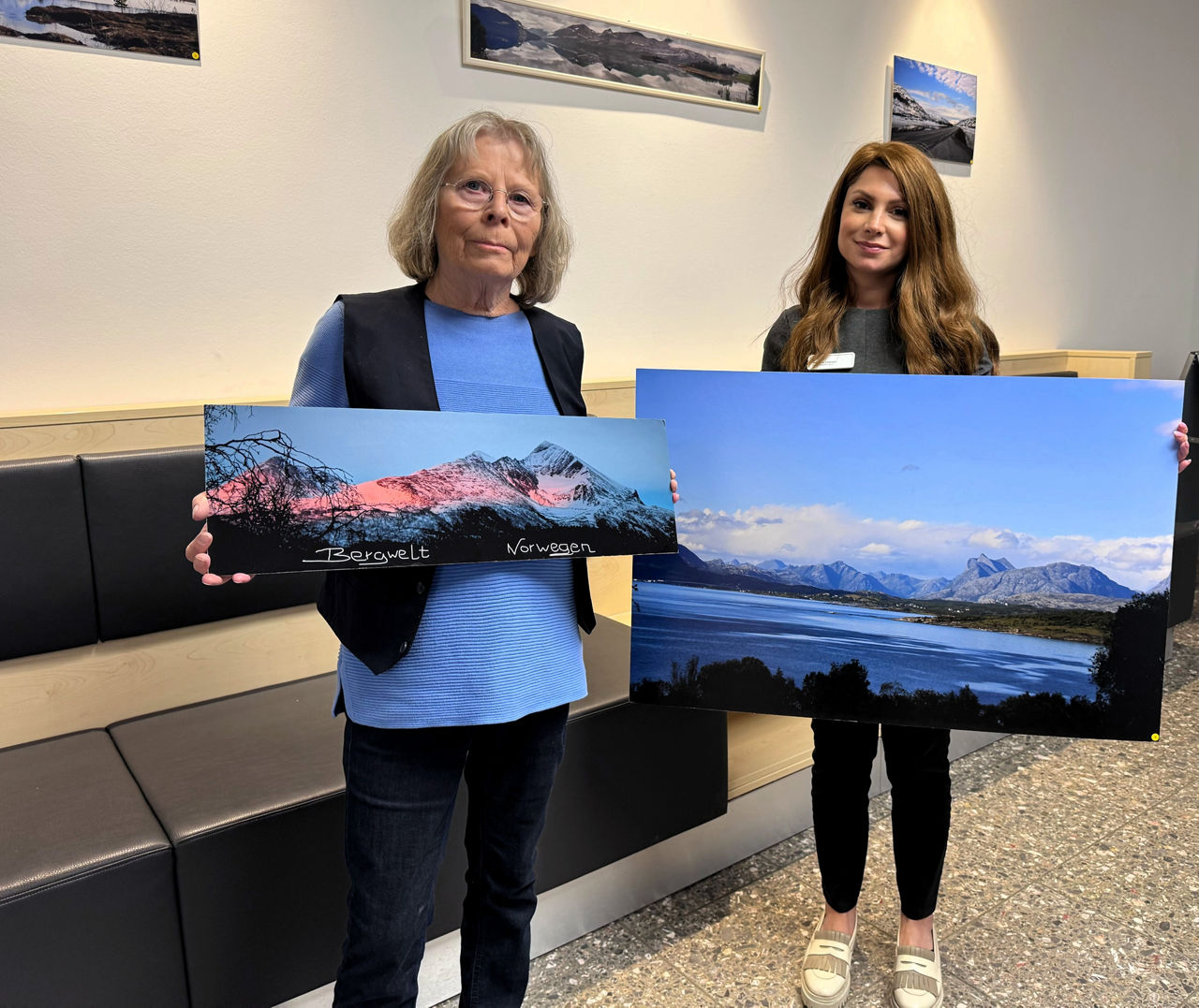 "Kölsche Norwegerin" stellt in der Helios Klinik aus