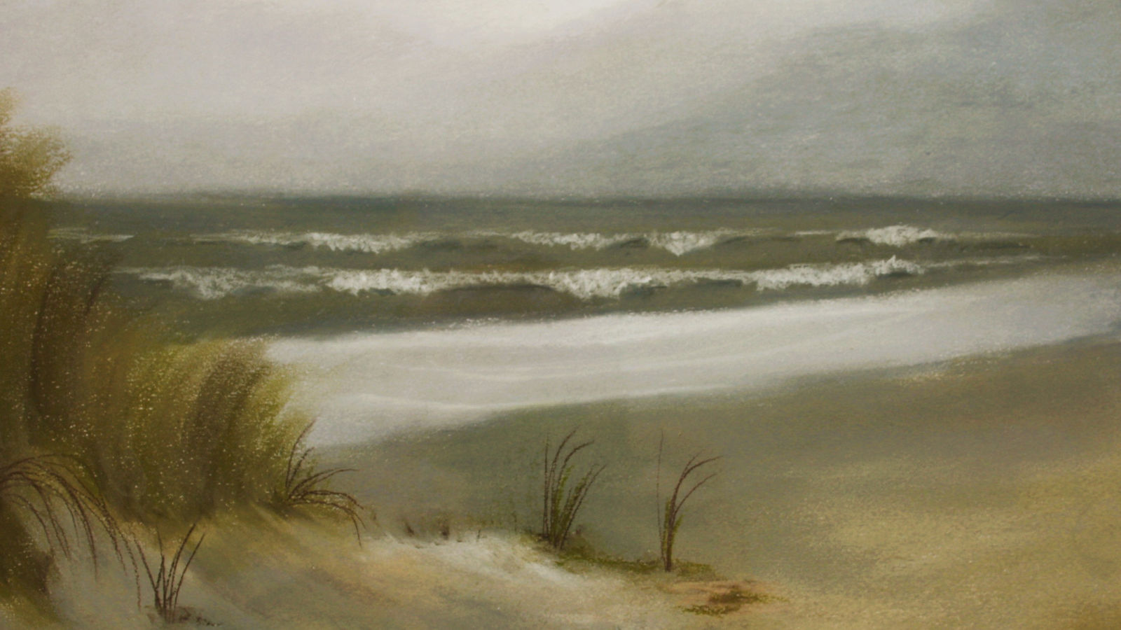 Malerische Impression aus Langeoog