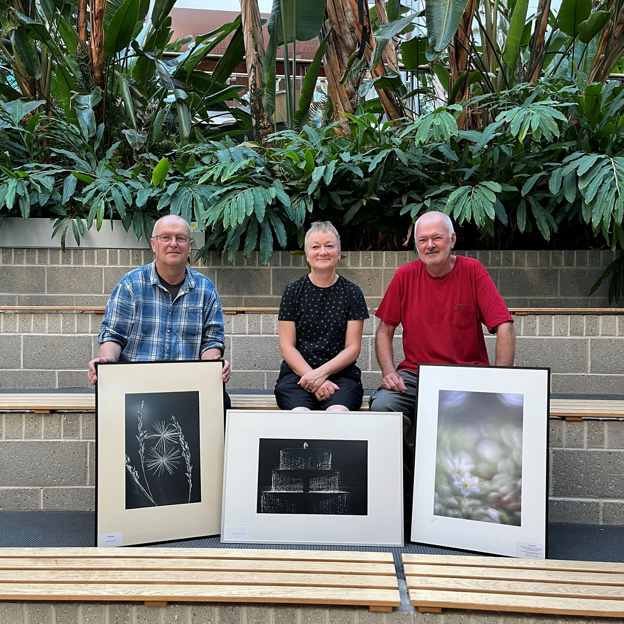 Drei Freunde - Bilderausstellung noch bis zum 23. Februar 2024 im Helios Klinikum Gotha zu sehen