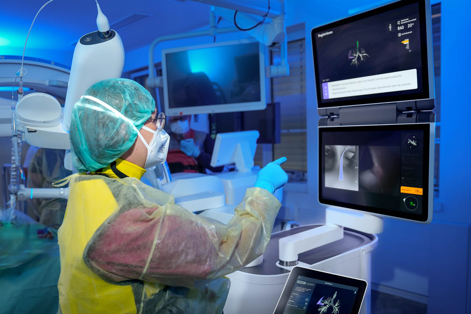 Das neue Ion System eröffnet Ärztinnen und Ärzten erstmals den Zugang zu selbst millimetergroßen Rundherden tief im Lungengewebe.