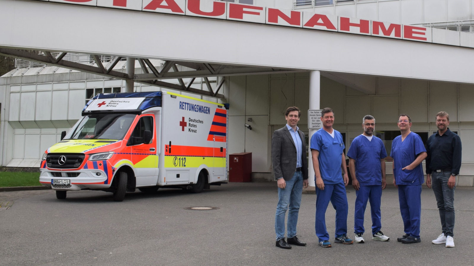 Staffelstabuebergabe Zentrale Notaufnahme