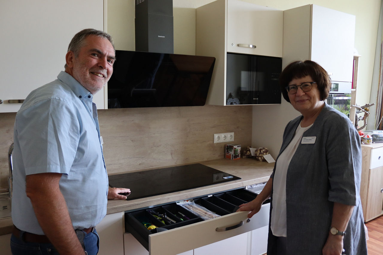 Umbau im Wohnpark Werraaue abgeschlossen: Neue Aufzüge, frische Flure und moderne Küche für die Bewohner:innen