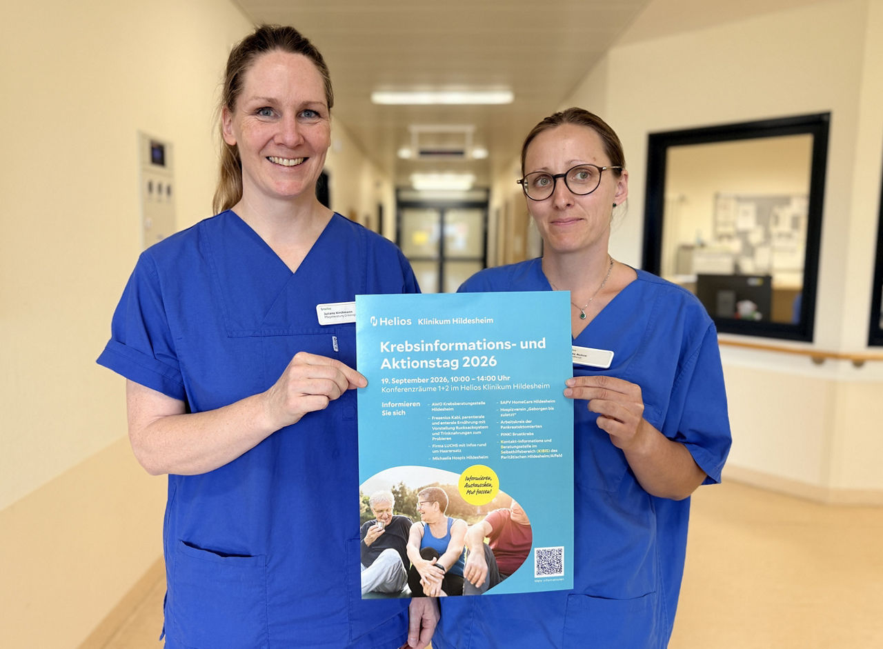 Krebsaktionstag am 19. September im Helios Klinikum Hildesheim