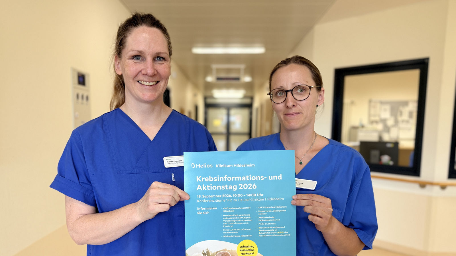 Krebsaktionstag am 19. September im Helios Klinikum Hildesheim
