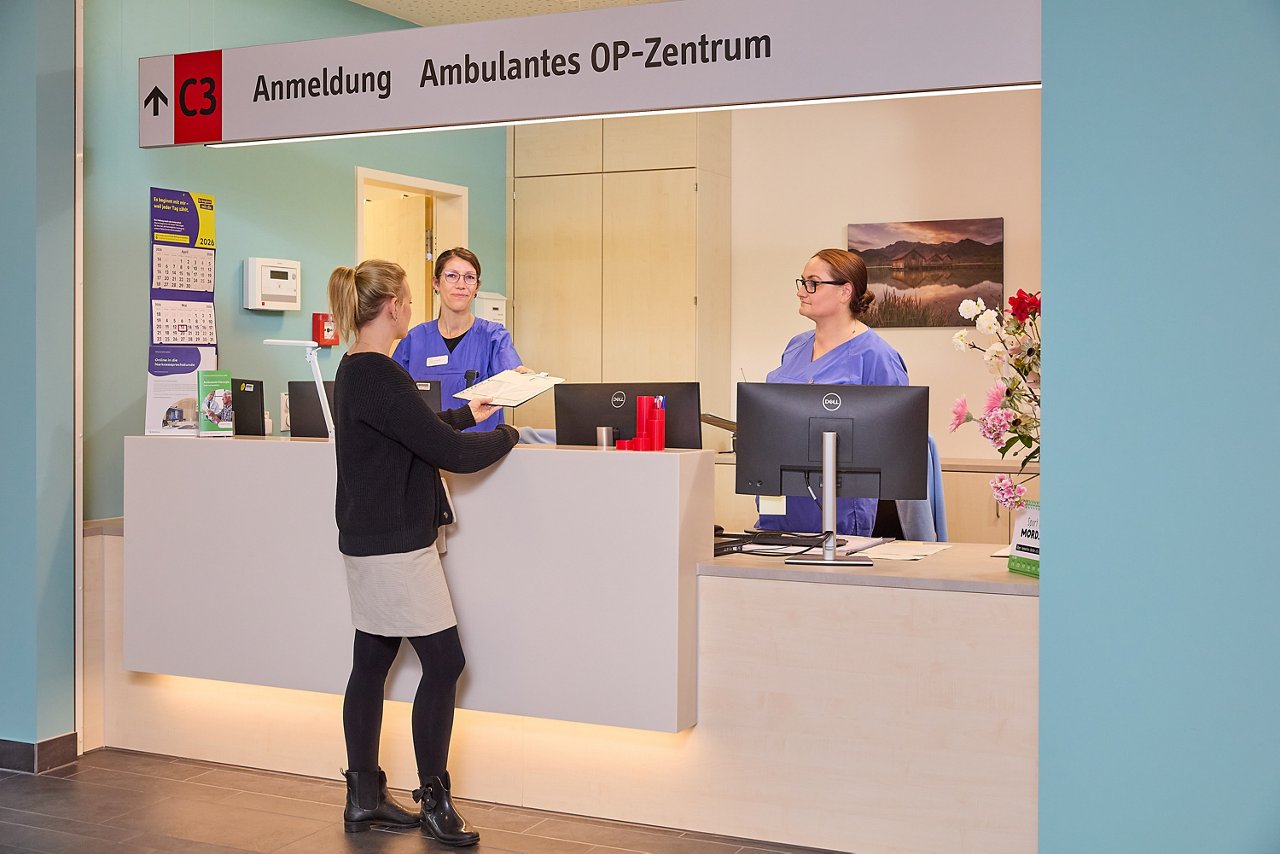 Anmeldung Ambulantes OP-Zentrum