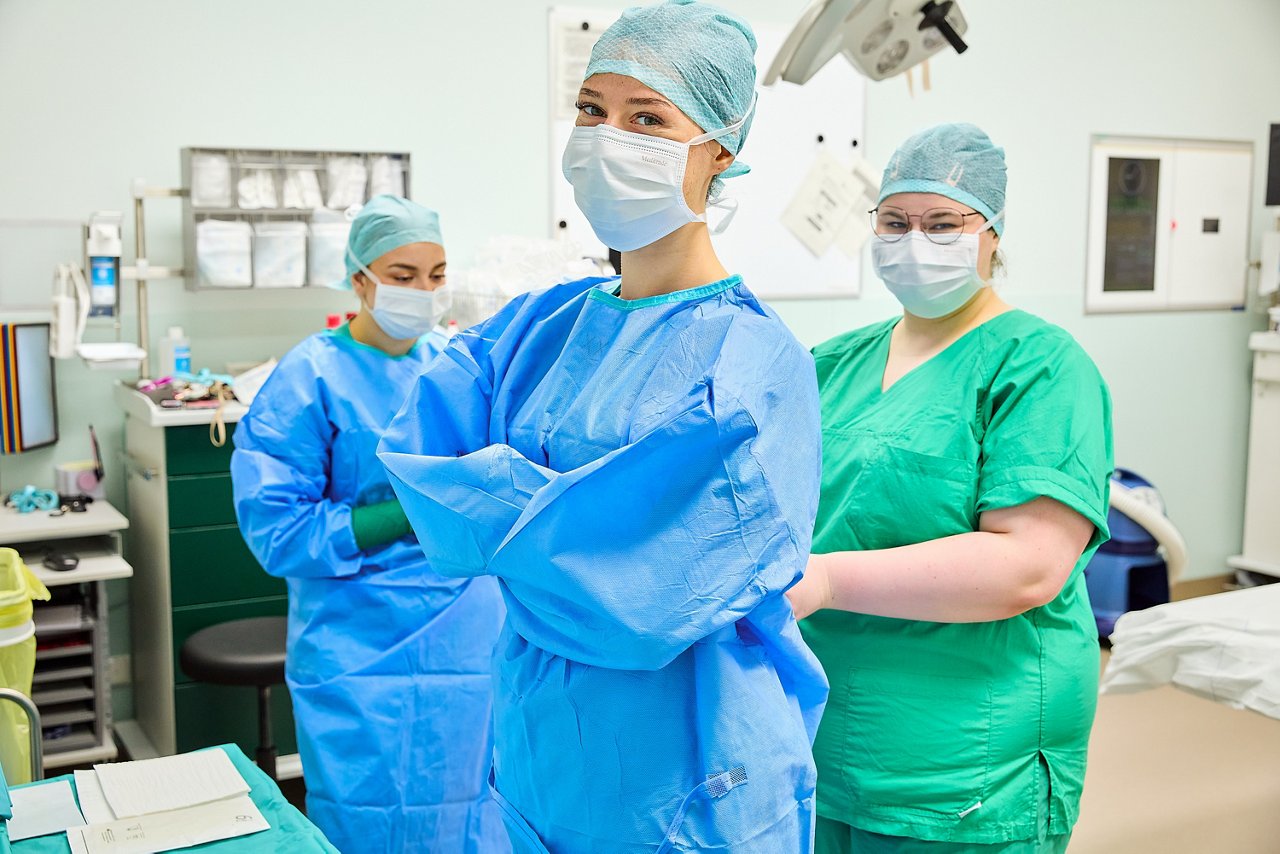 Ambulantes OP-Zentrum Team im OP