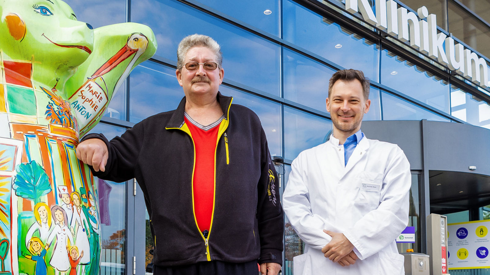 Dr. med. Alexander Meyer Chefarzt Gefäßchirurgie, John Walmsley, Helios Klinikum Berlin-Buch