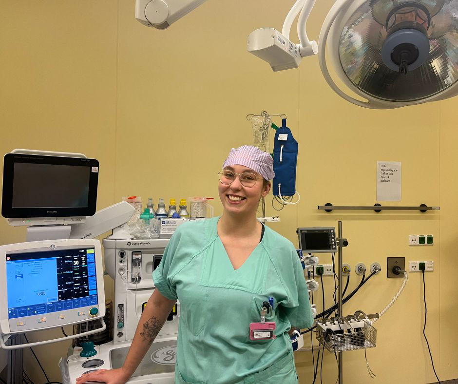 Was macht eigentlich eine Auszubildende für Anästhesietechnische Assistenz? 