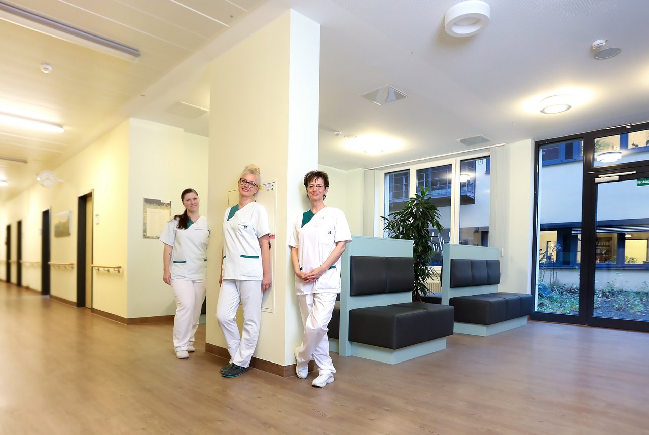 Wartebereich Brustzentrum