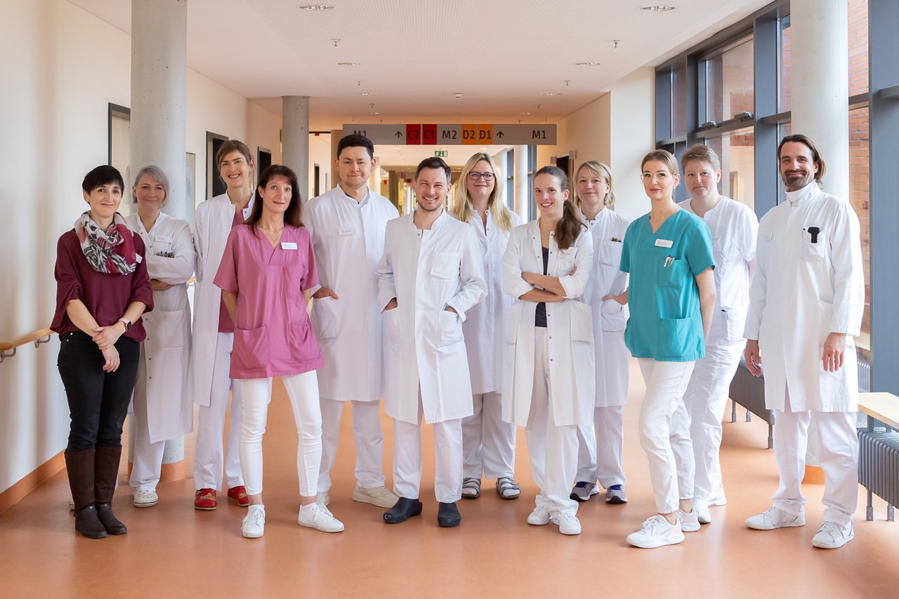 Team der Gefäßchirurgie im Helios Klinikum Berlin-Buch