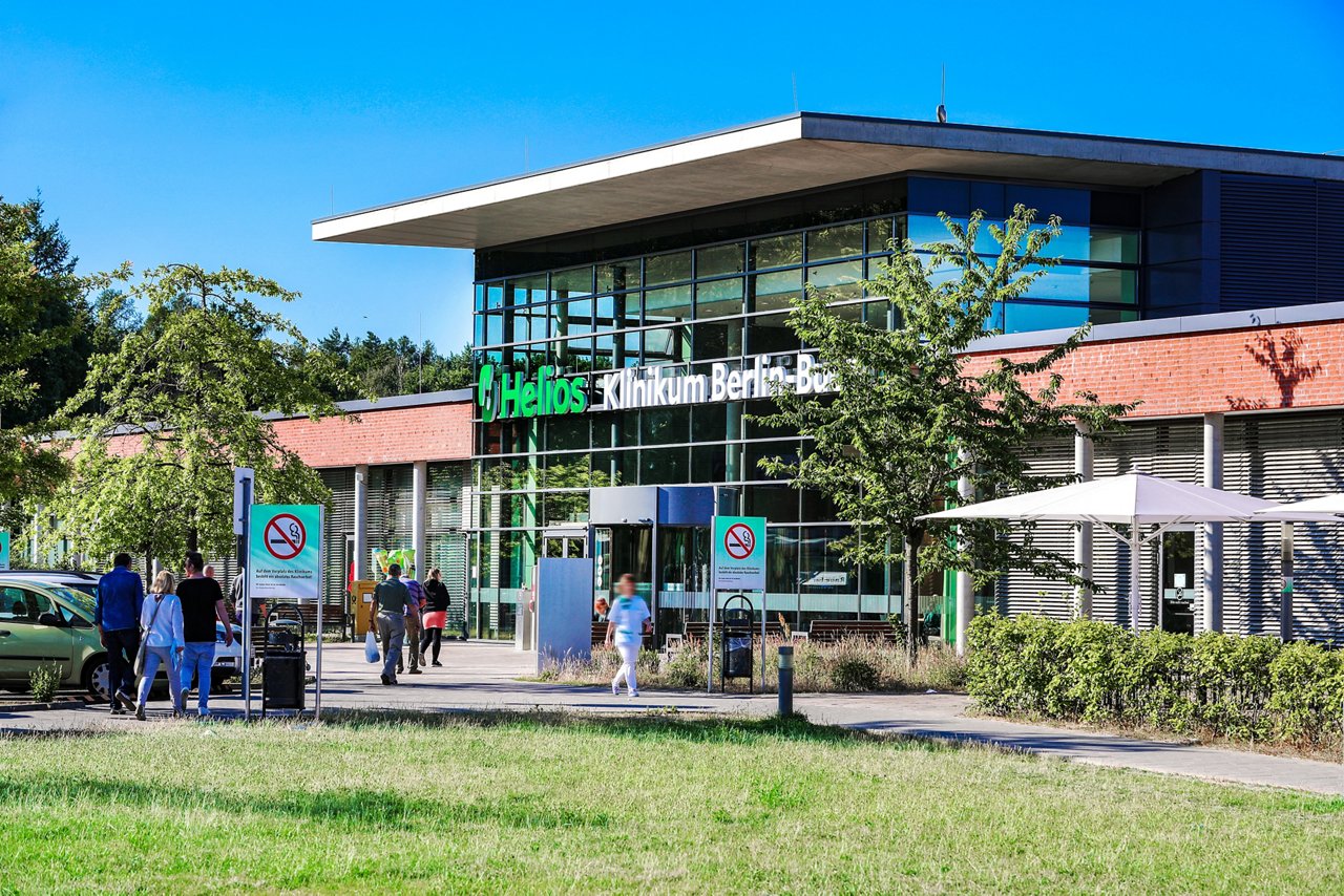 Helios Klinikum Berlin-Buch Haupteingang