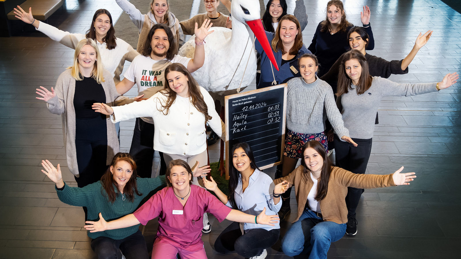 Hebammenstudent/innen, Helios Klinikum Berlin-Buch, Geburtshilfe