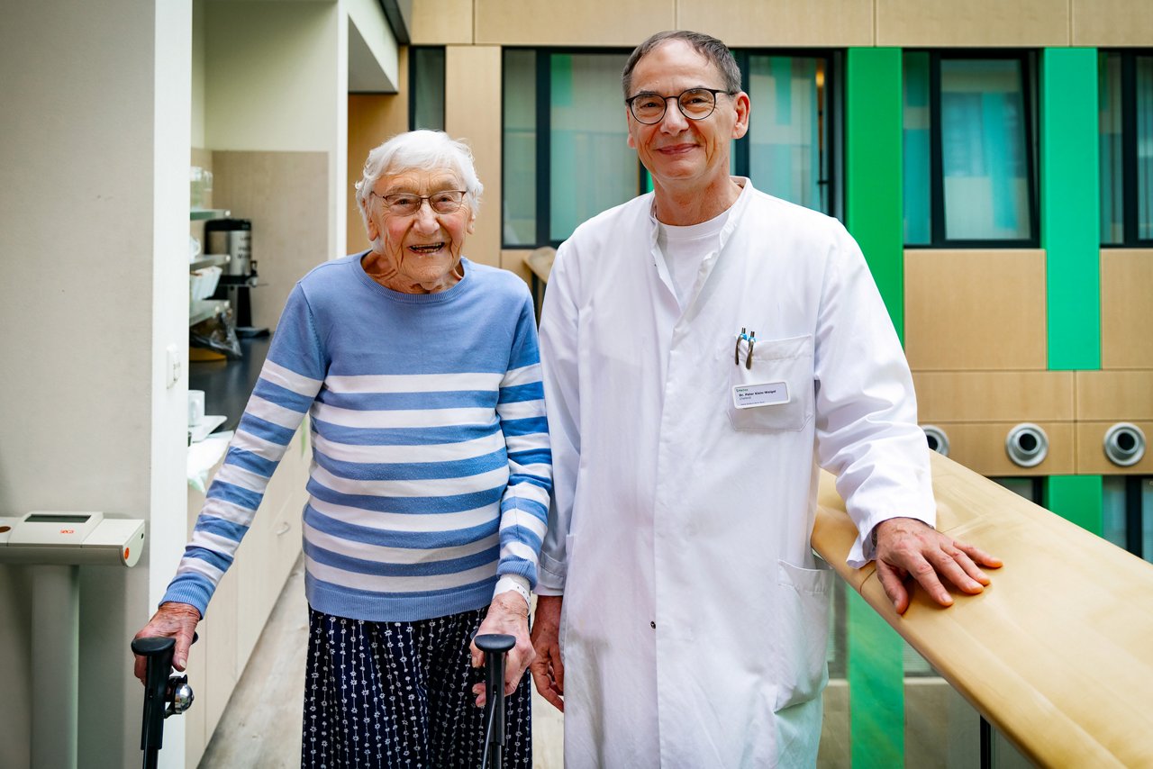 Patientingeschichte Helga Kalähne und Dr. Peter Klein-Weigel