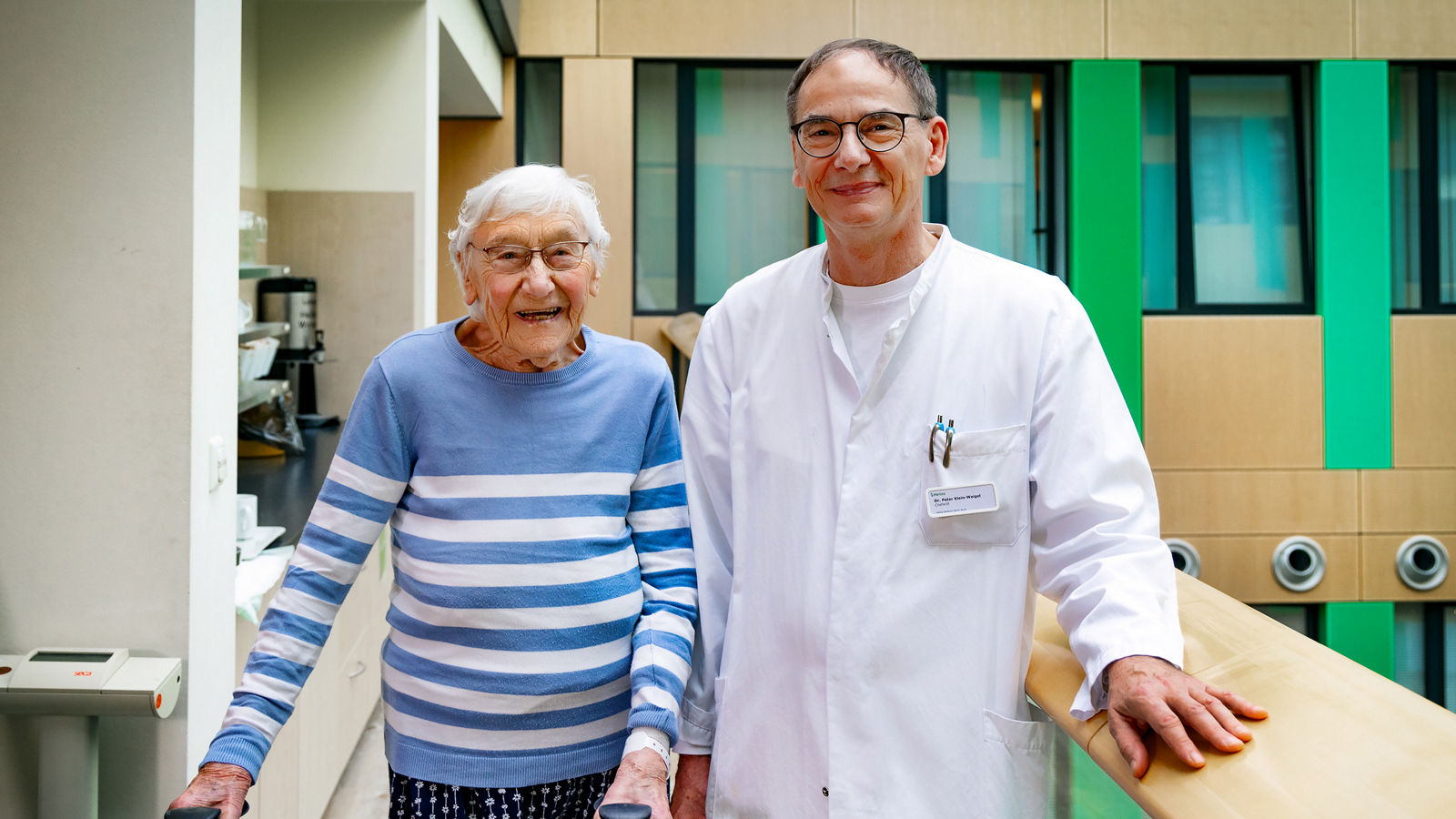 Patientingeschichte Helga Kalähne und Dr. Peter Klein-Weigel