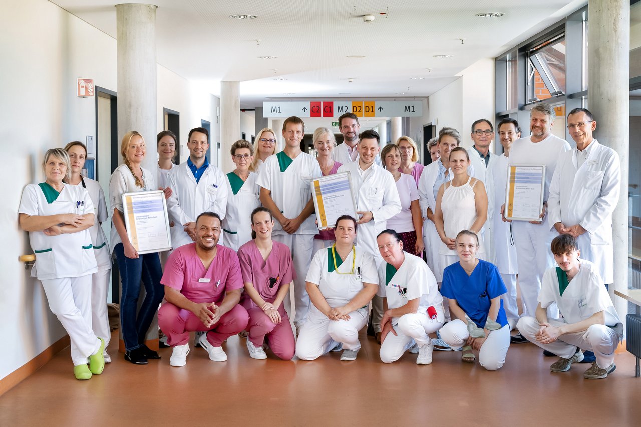 Team Gefäßzentrum 2024, Rezertifizierung, Helios Klinikum Berlin-Buch