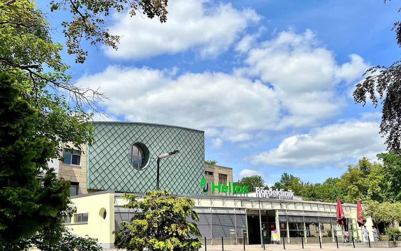 Krankenhaus Bördeklinik  Außenansicht