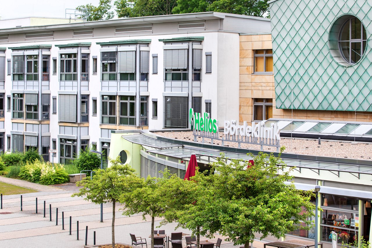 Krankenhaus Bördeklinik  Außenansicht