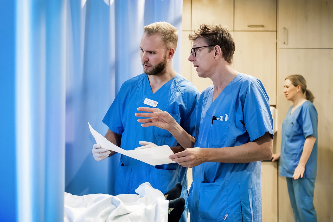 Besprechung Ärzteteam ZNA, Helios Klinikum Bad Saarow