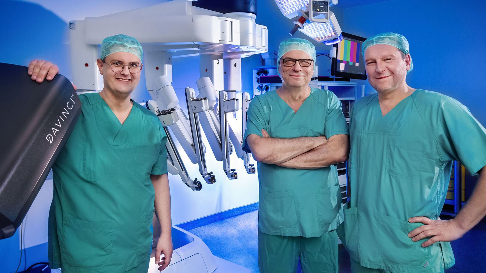 Da Vinci, Helios Klinikum Bad Saarow,Chefarzt Dr. med. Tobias Klatte, Chefarzt Dr. med. Joachim Böttger, Chefarzt Pawel Morawski