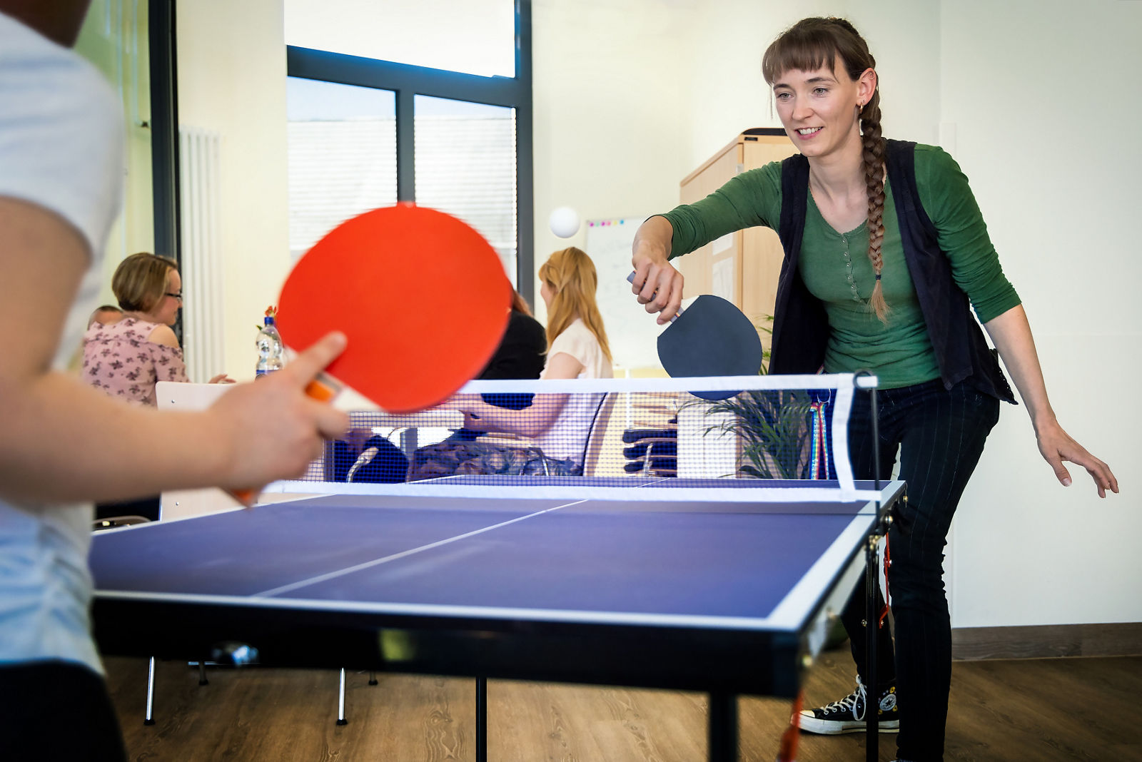 Kinder- und Jugendpsychosomatik Tischtennis