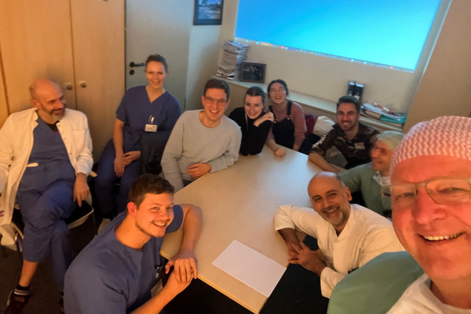 Studierende der MHB in unserer Klinik