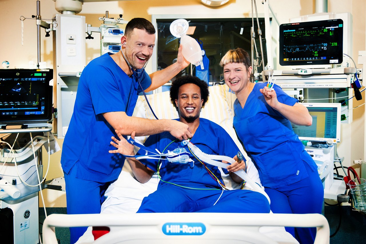 Enge Teamarbeit auf den Intensivstationen von Helios