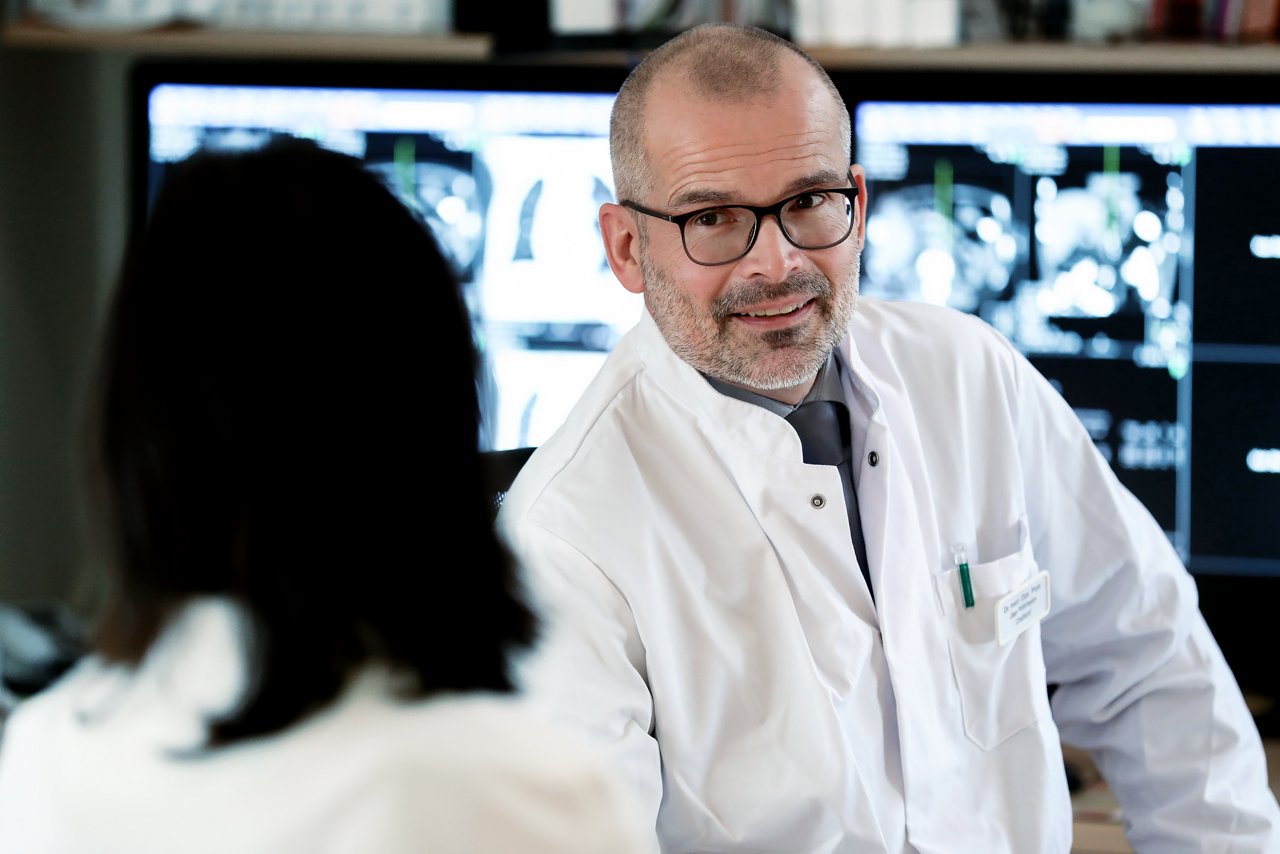 Porträt Chefarzt der Radiologie Dr. med. Dipl.-Phys. Jan Petersein