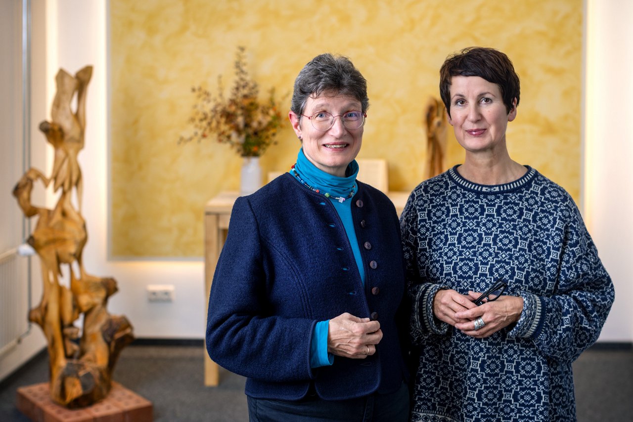 Team Seelsorge mit Pfarrerinen Anemone Bekemaier &  Anne Linden