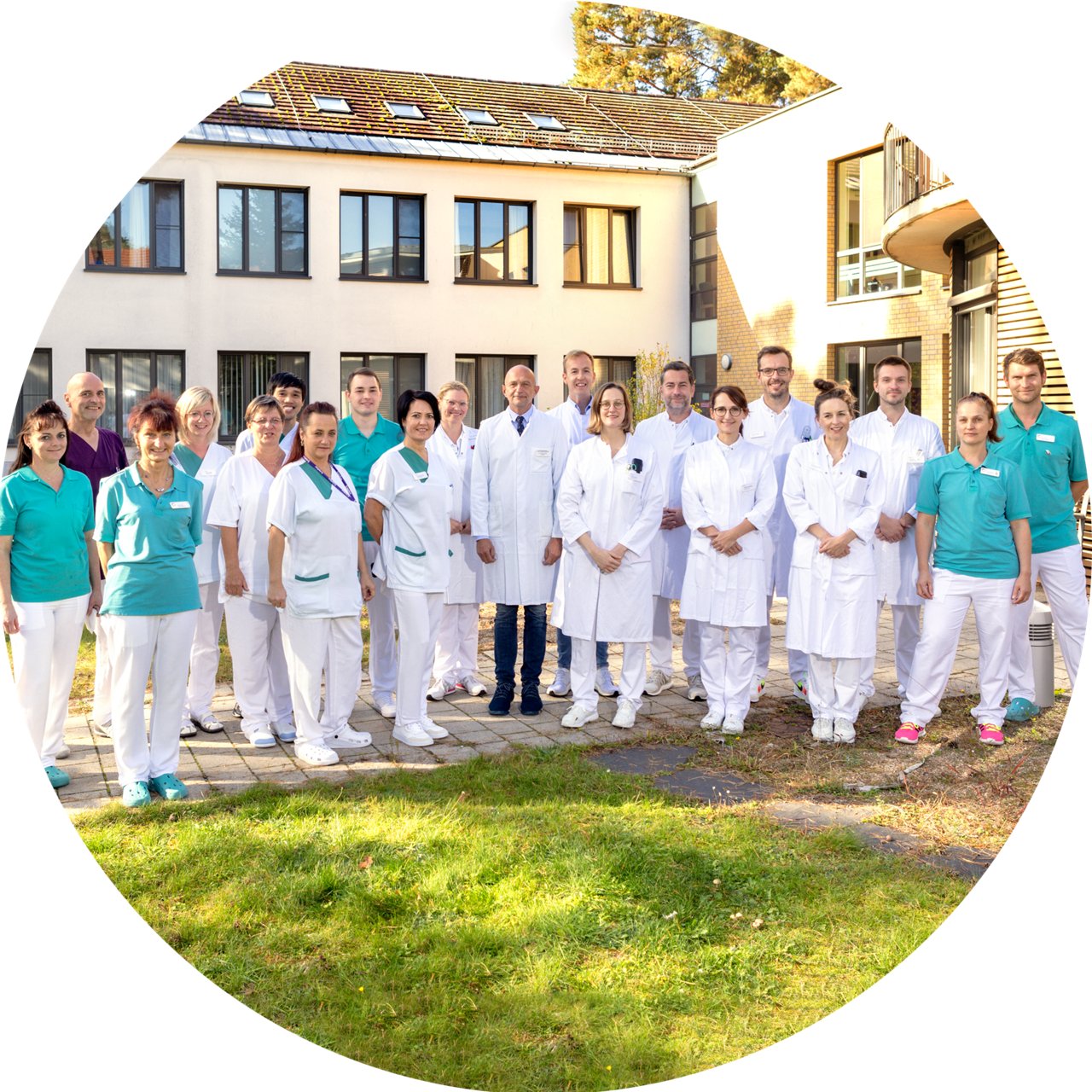 Team der Traumatologie und Orthopädie 