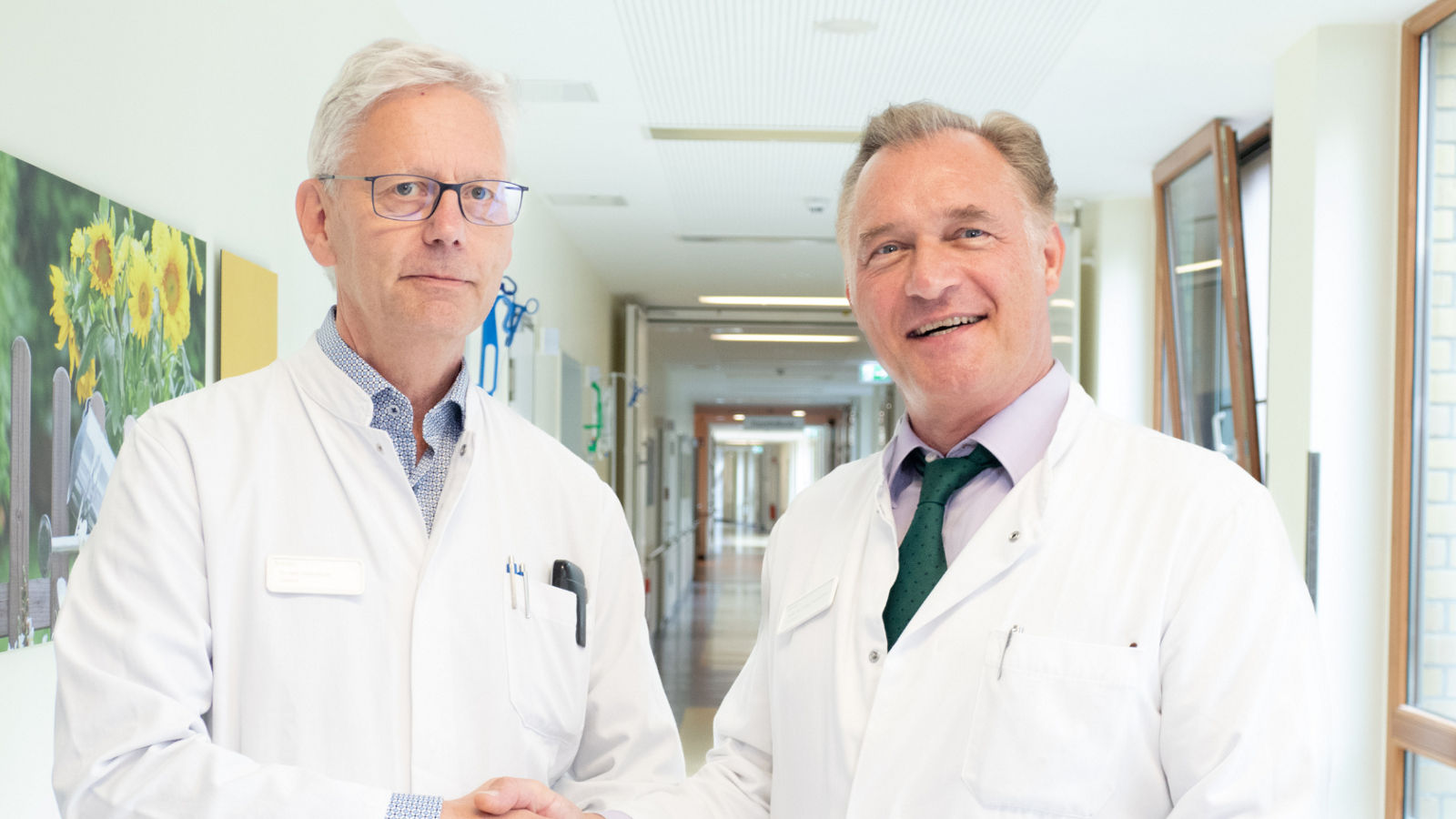 Staffelstabübergabe der Chefärzte - Prof. Dr. med. Florian Hentschel folgt auf Dr. med. Ullrich Wruck