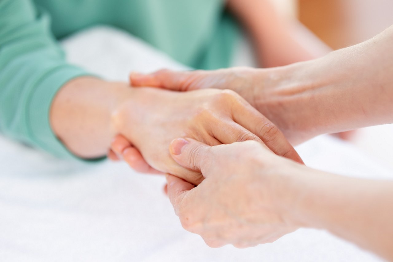 Handmassage in der Palliativmedizin