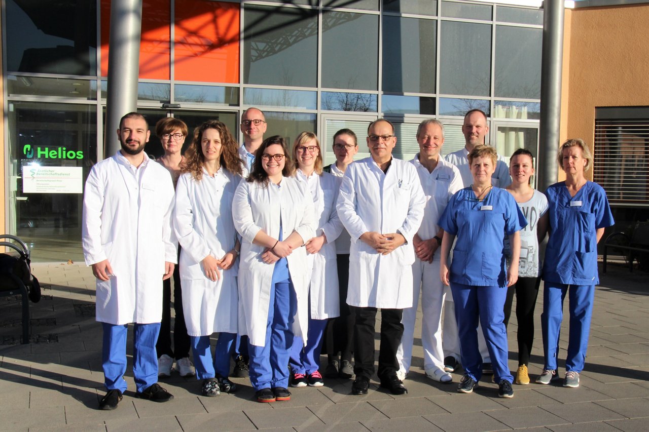 Team der Gynäkologie und Geburtshilfe Helios Klinikum Pirna