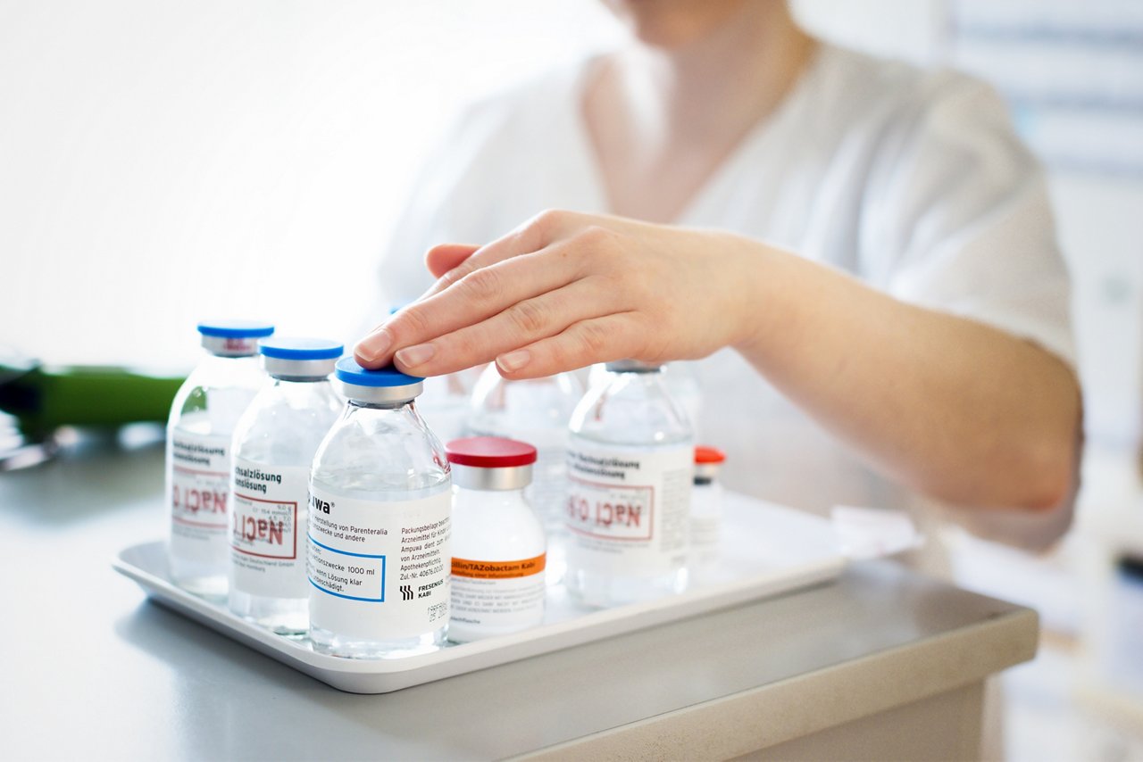 Pfelgekräfte bei der Arbeit