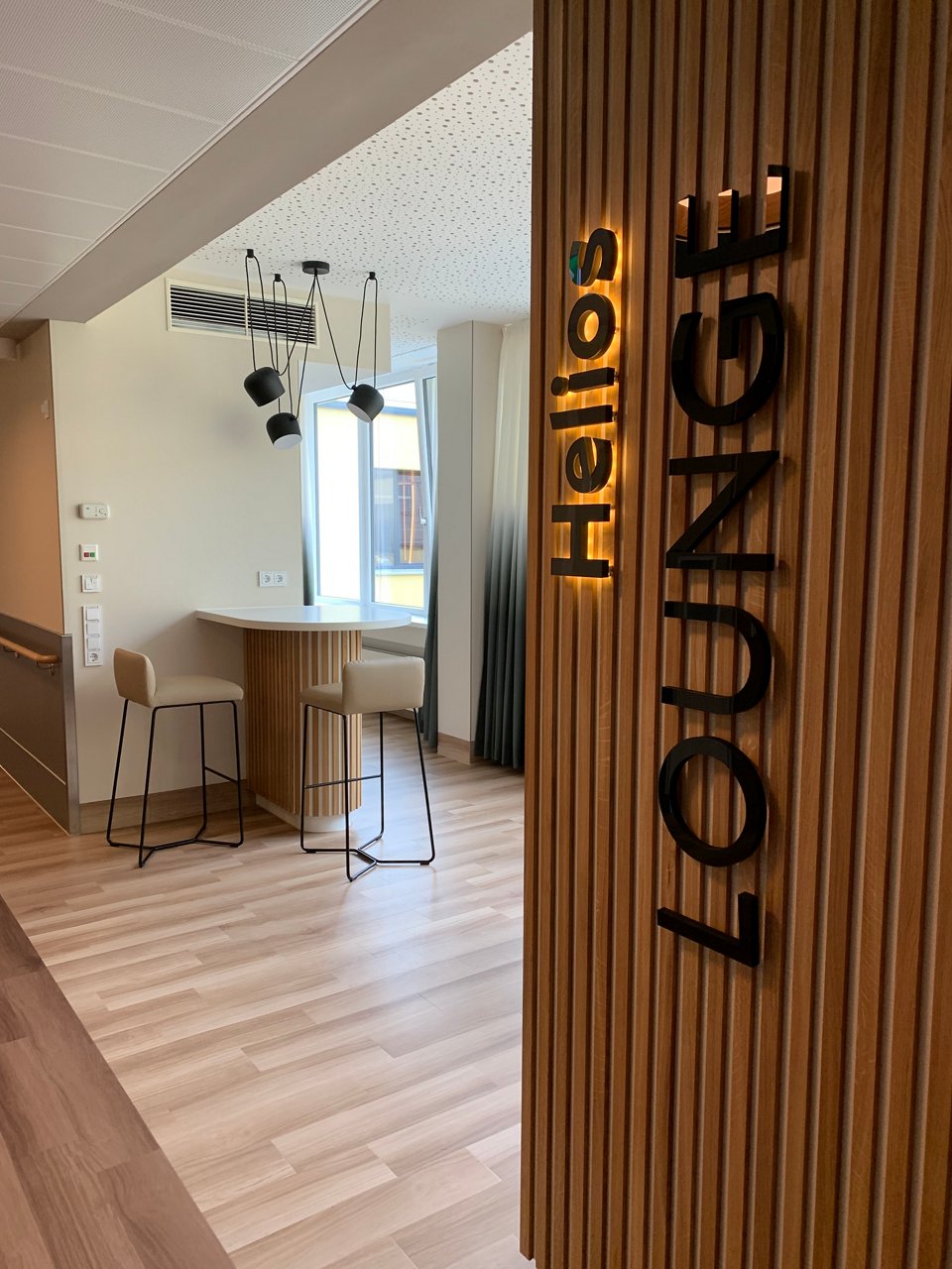 Helios Prevention Center Krefeld Lounge Ansicht