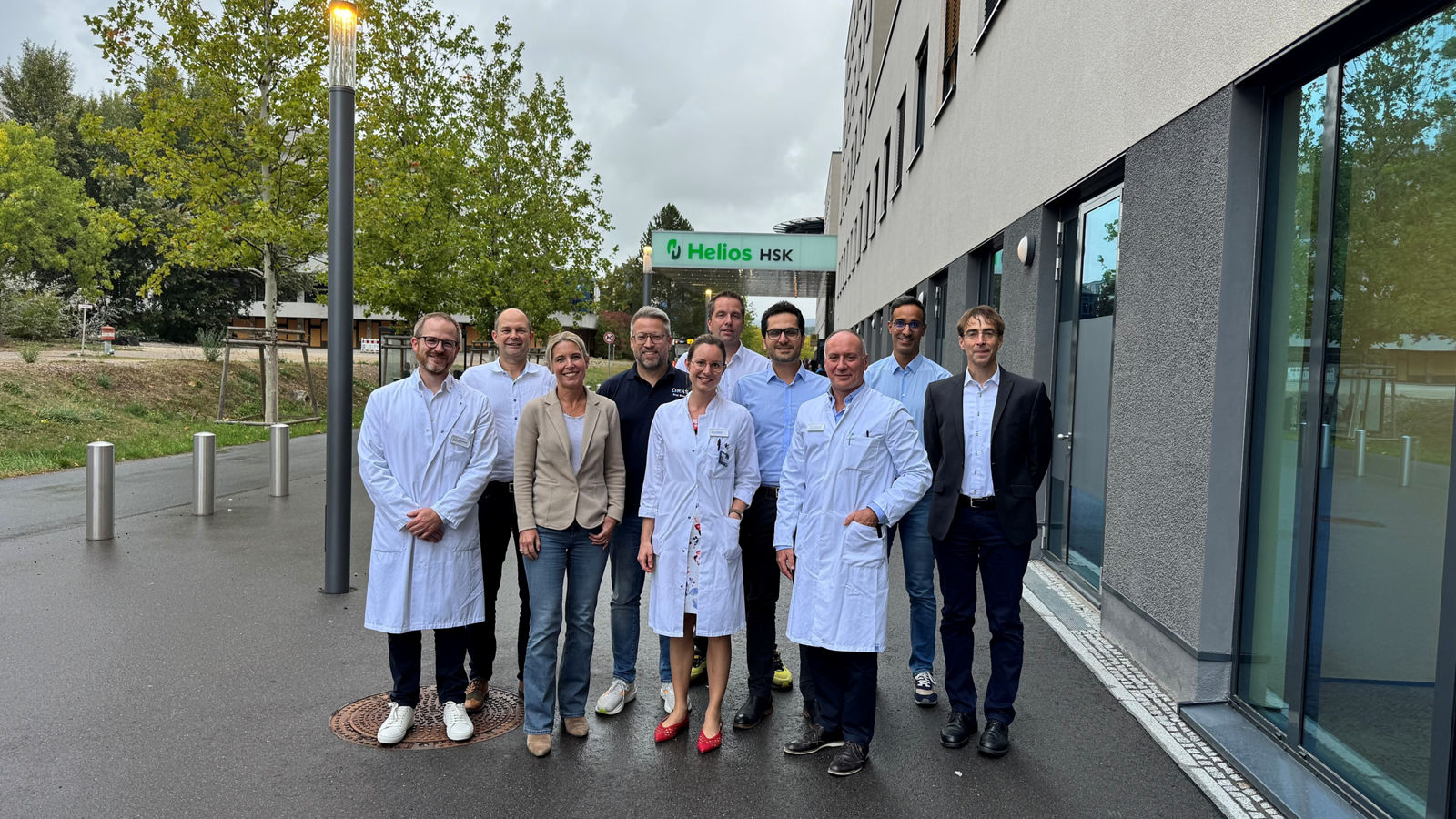 Team des Lungenkrebsscreenings an der HSK