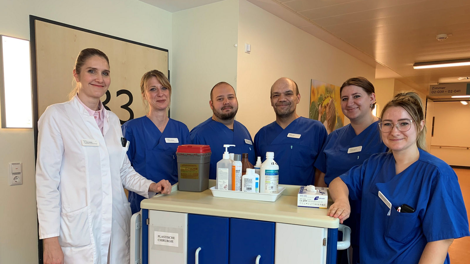 Wundmanagement-Team an der HSK