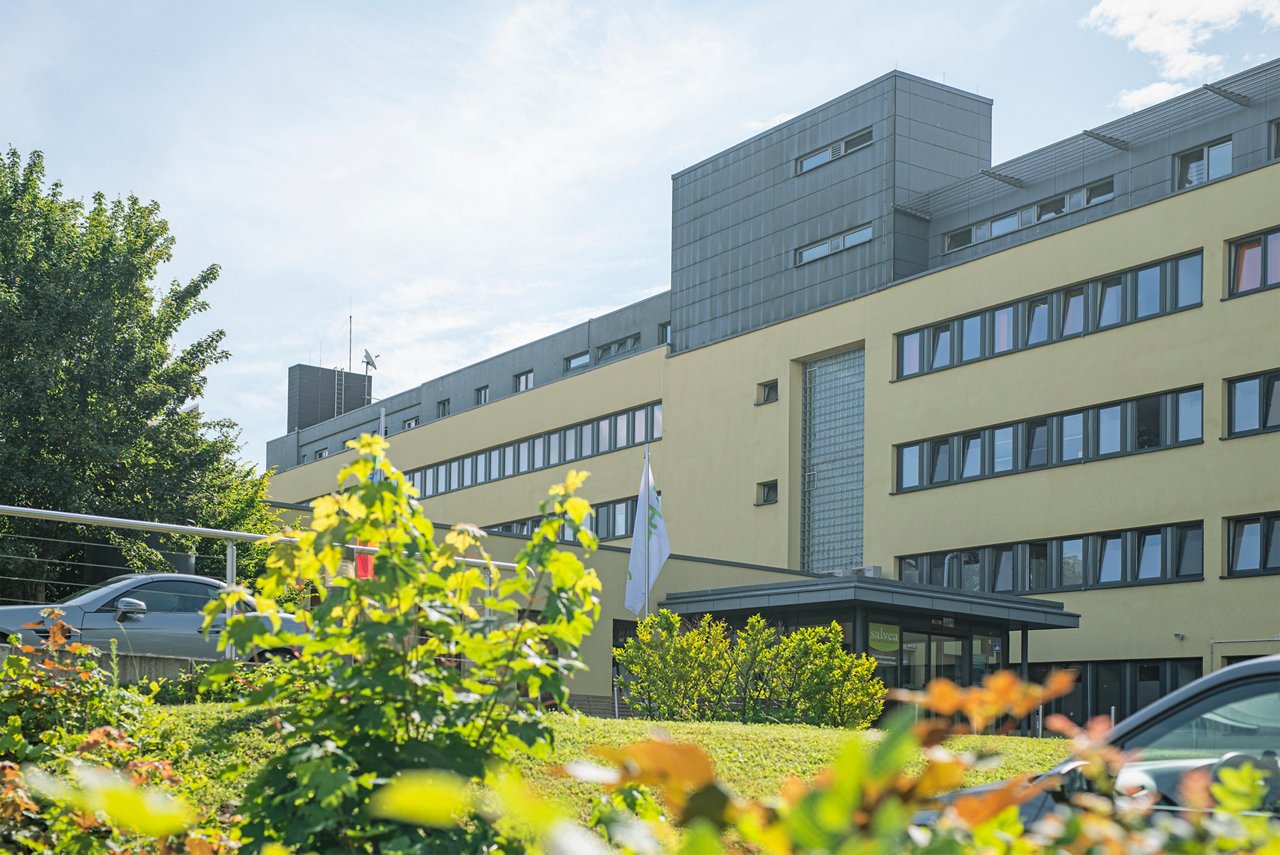 Klinikgebäude des Helios Cäcilien Hospital Hüls