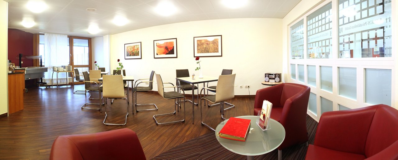 Aufenthaltsraum Privatklinik