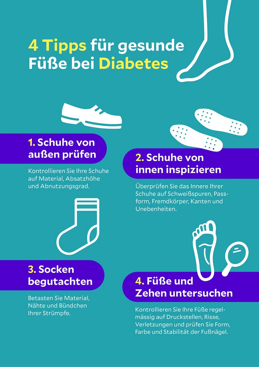 4 Tipps für gesunde Füße bei Diabetes 