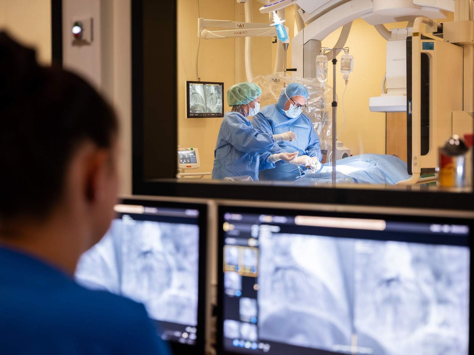TAVI ist ein minimalinvasives Verfahren zur Behandlung einer Aortenklappenstenose